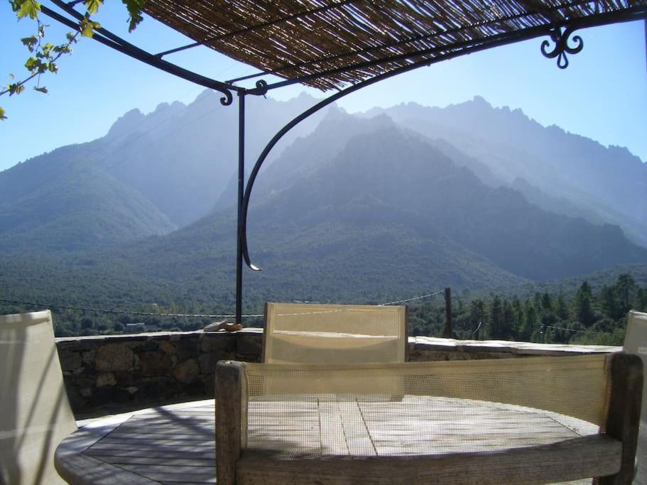 Le Capu Biancu-Location Avec Vue Proche Des Gorges De L Asco Entre Mer Et Montagne Moltifao Exterior foto